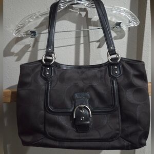Coach Black Shoulder Bag